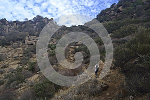 View of path to Monte Ferru photo