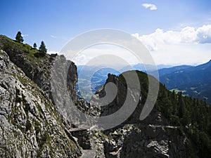 View from the pathway.