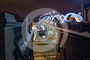 The View of the Patriarchal bridge.the Beautiful places that fascinate tourists