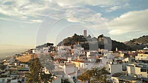 View of peaceful Andalusian town