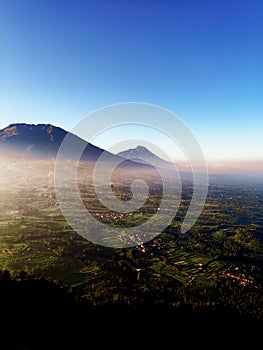 View from peak of Mount Andong