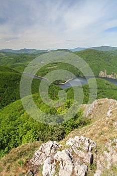 Pohľad z vrchu Sivec, Slovensko pri Košiciach