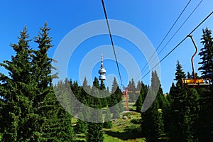 View of peak Snezhanka