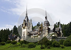 View of Peles Castle