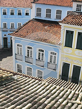 View of Pelourinho. Salvador da Bahia. Brazil