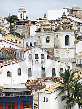 View of Pelourinho. Salvador da Bahia. Brazil