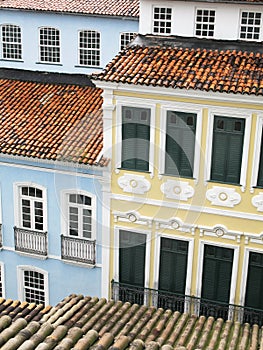 View of Pelourinho. Salvador da Bahia. Brazil