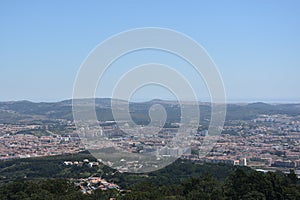 View from Pena Palace in Sintra, Portugal