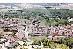 View of Penafiel, Valladoliod, Spain