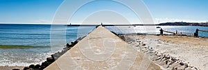 View of Peniche pier