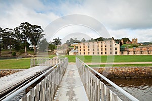 View on penitentiary in port arthur historic jail
