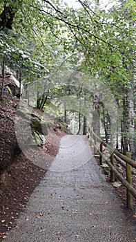 Penya Montanyesa in the Aragonese Pyrenees, Huesca, Spain photo