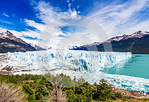 View of the Perito Moreno Glacier, Patagonia, Argentina