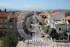 View of Perpignan, France