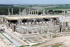 View of Persepolis from the hill