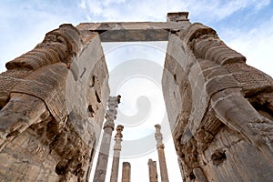 View of Persepolis in northern Shiraz, Iran.