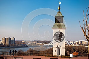 View from Petrovaradin fortress.