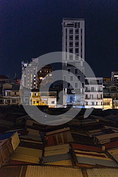 The view of Phnom phen at night
