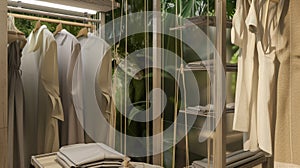 Eco-Friendly Wardrobe Arrangement photo