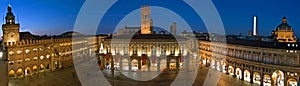 View of piazza maggiore - bologna