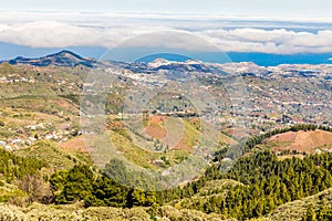 View From Pico de las Nieves - Gran Canaria, Spain