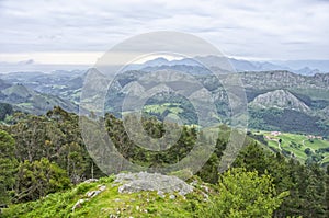 View of the Picos de Europa