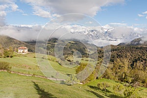 View of Picos de Europa