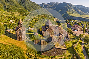 view of a picturesque Haghpat monastery complex in Lori region of Armenia. It is included in the UNESCO World Heritage List