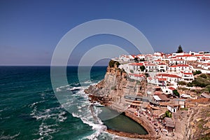 View of the Picturesque village Azenhas do Mar