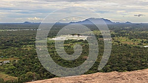 A view from Pidurangala rock Summit -Sri Lanka