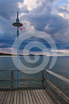 View from the pier in GÃÂ¶hren