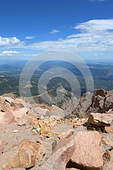 View from Pikes Peak