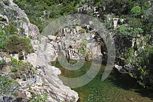 View of Piscina Irgas canyon photo
