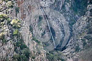 View of Piscina Irgas waterfall photo