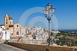 View of Pisticci. Basilicata. Italy.