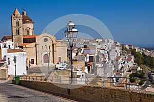 View of Pisticci. Basilicata. Italy.