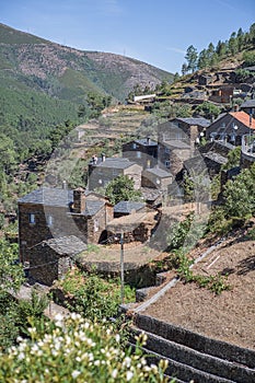 View at the PiÃ³dÃ£o village, traditional schist village, belongs to the network of Historic Villages of Portugal photo
