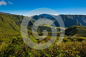 View of Plaine des Palmistes, Reunion Island