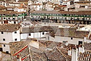 View on Plaza Mayor in Chinchon