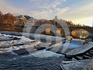 View on the Po river photo