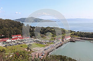 View of Point Cavallo from Golden Gate Bridge