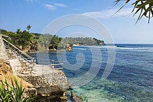 View point on Ceningan island