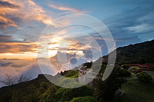 View Point at Doi Intanon or Intanon Mountain, Chiang Mai, Thailand