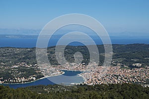 Hučanie kopec korčula ostrov 