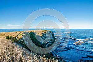 View from the Point Kean Viewpoint, Kaikoura New Zealand. photo