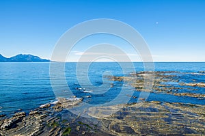 View from the Point Kean Viewpoint, Kaikoura New Zealand.