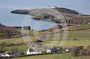 View of Point Lynas on Anglesey, Wales