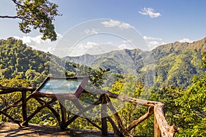 View point at Thong Pha Phum National Park