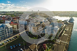 View of Pointe-a-Pitre from the cruise ship. Guadeloupe photo