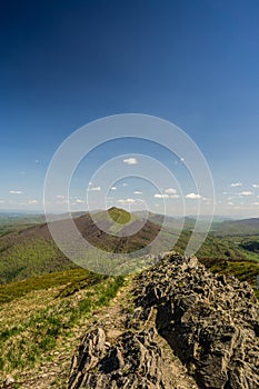 View from Polonina Wetlinska Towards Szeroki Wierch photo